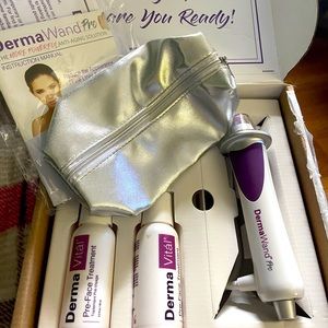 DermaWand Pro Anti-Aging Micro-current Electrotherapy Wand & Accessories